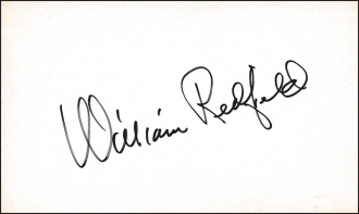 William Redfield Autograph