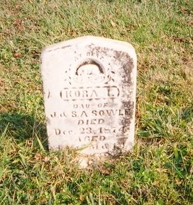 Kora Idella Sowle gravestone