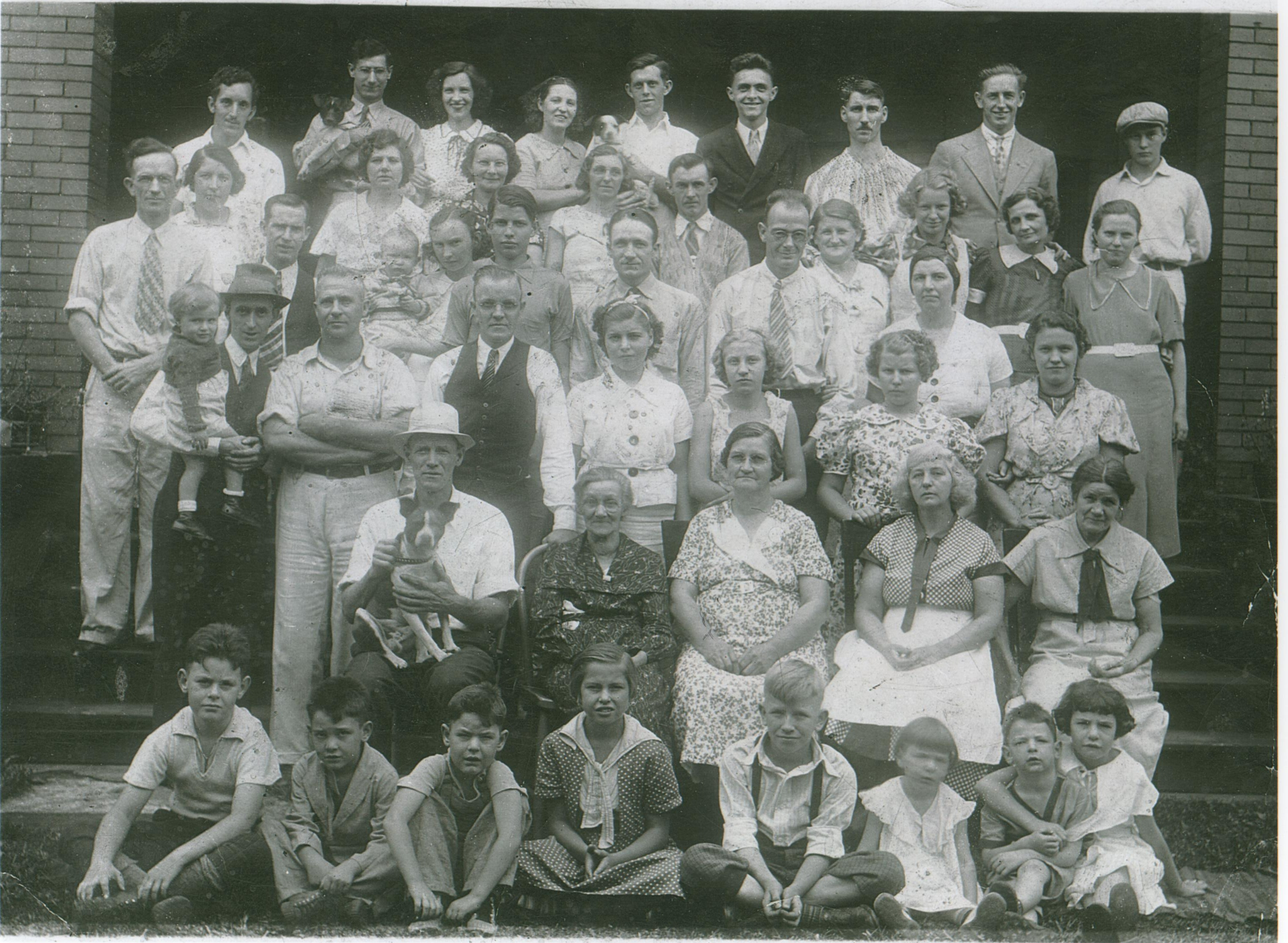 Hackett family reunion 1936
