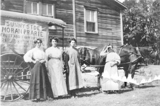 Tesarik Produce wagon, 1887
