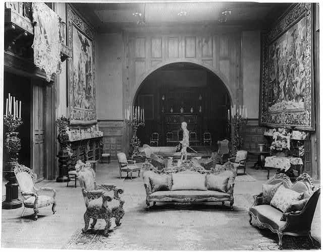 [Interiors of John R. McLean House, 1500 I St., N.W.,...