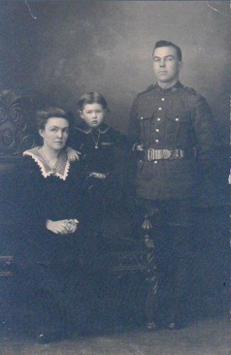 Matilda, Arnold, & Albert Phillips, 1915 Canada