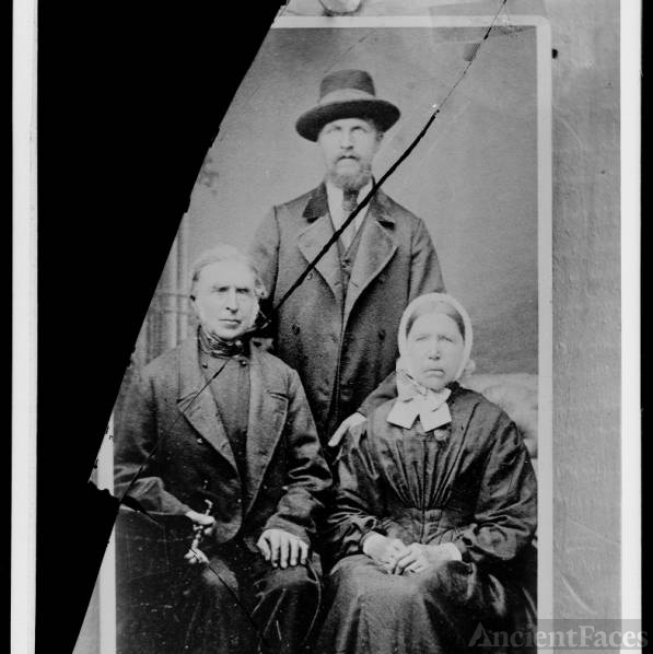 Lars Johansen and Anna Margareth Sorenson and one of their sons