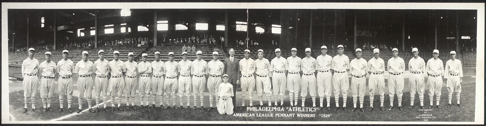 Philadelphia "Athletics", American League pennant...