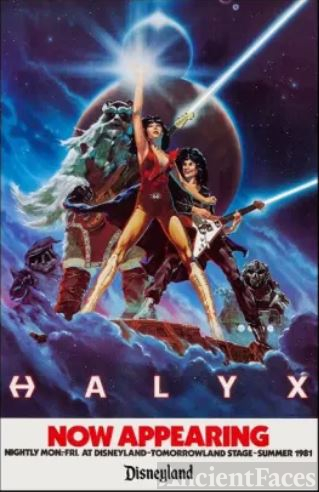 HALYX Promotional Poster for 1981 Disneyland Performances