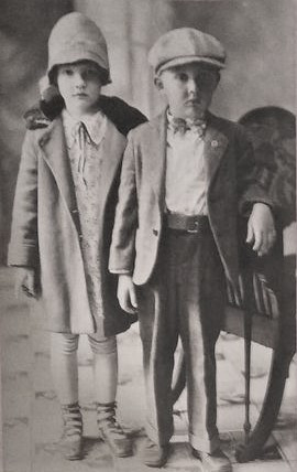 5 year old cousins, El Reno, Oklahoma, 1929