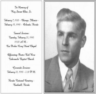 Roy Steven Ohse, Sr., Age 25