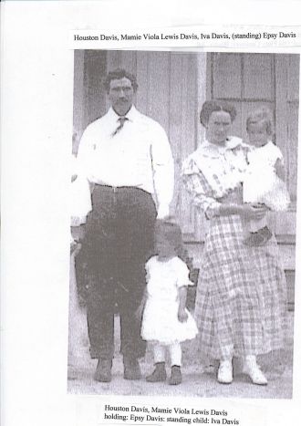 Grandfather and grandmother Davis