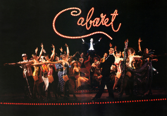 Michael Allinson with Marcia Lewis in Cabaret.