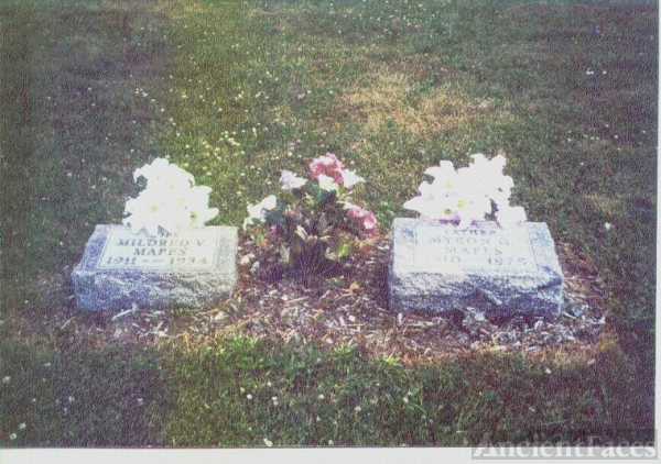 Mildred V. and Myron Guy Mapes Gravesite