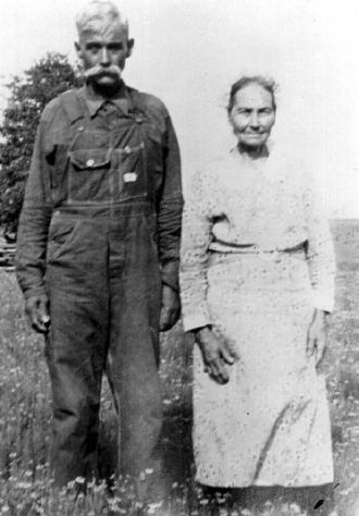 Eli Goins and his wife Sara Elizabeth Martin