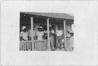 [Singers & dancers, New Bight, Cat Island, July 1935]
