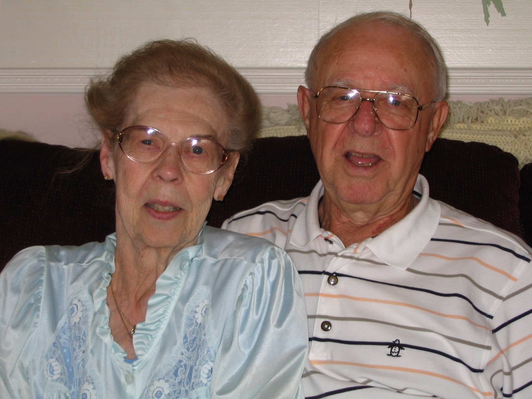Uncle Peyton and Aunt Betty Printz