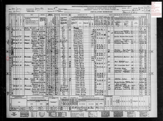 Joseph Accordino, 1940 Census