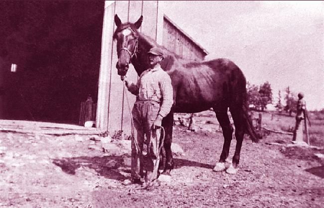 Uncle Hobe's farm Pope's Mills