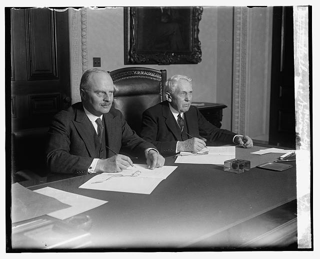 Kellogg & Norway Minister, Halvard H. Bachke, 2/20/29