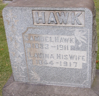 Lavina Hawk and Samuel Hawk