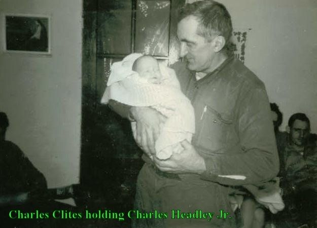 Charles Clites and baby charles headley
