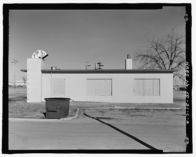 2. West elevation, view to east. - Ellsworth Air Force...