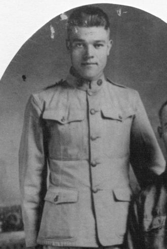 Pvt. James Ralph Tando, WWI