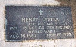 Henry Lester gravesite