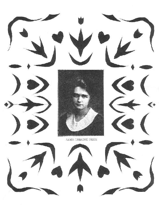 Alma Loraine Fries 1920