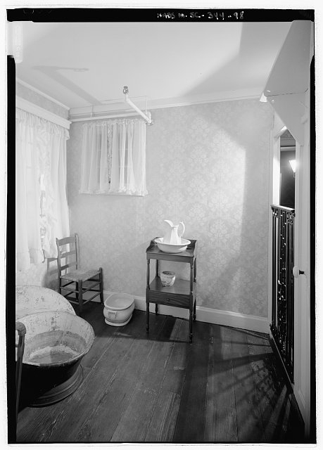 Interior view, second floor view looking south into the...