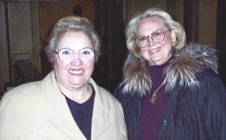 Amanda Stevenson and Barbara Cook.
