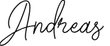 Signature of Andreas [surname unknown]