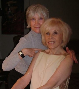 Yvonne Constant and famous choreographer Molly Molloy.