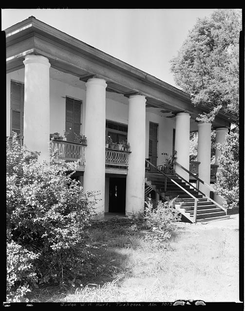 Judge W.H. Hurt house & office, Tuskegee vic., Macon...