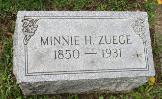 Minnie H. Zuege