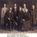 A photo of Swan and Mary Lund Nelson Family