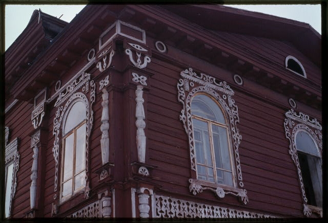 Kalinin house (early 20th century), facade decoration,...