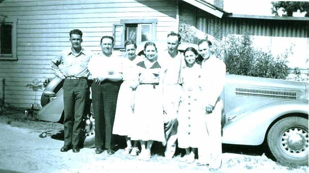 The Albert Clark Family, 1934 CA