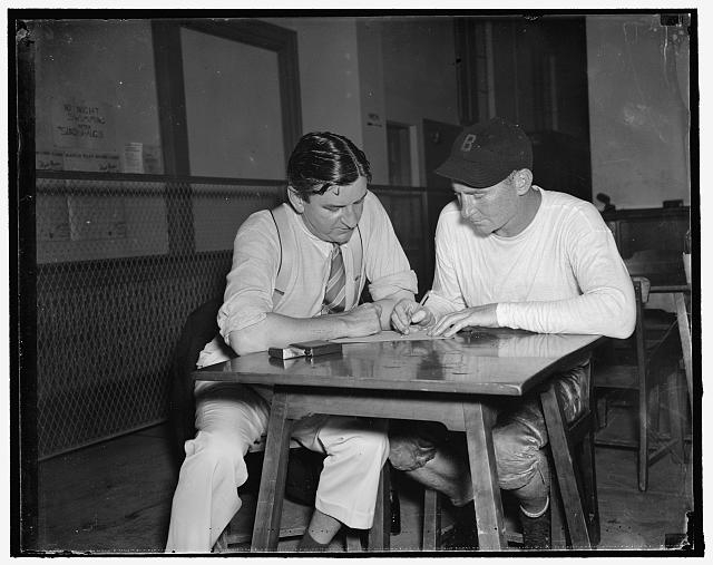 George Marshall and Ray Flaherty