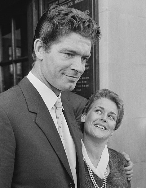 Stephen Boyd with wife.