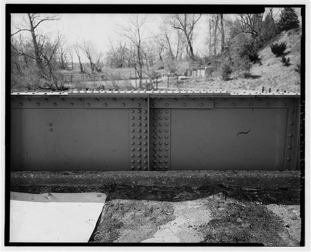 11. ON DECK, LOOKING SOUTHWEST AT STEEL PLATE GIRDER -...