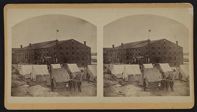 Old "Libby Prison" building, Richmond, Va. / Rees,...
