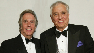 Henry Winkler and Garry Marshall.