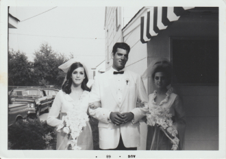 Groom & Bridesmaids August 1968   Snap Shot