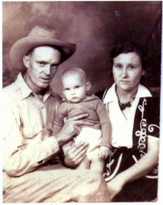 Grandpa Whit and Grandma Elsie and baby Louie
