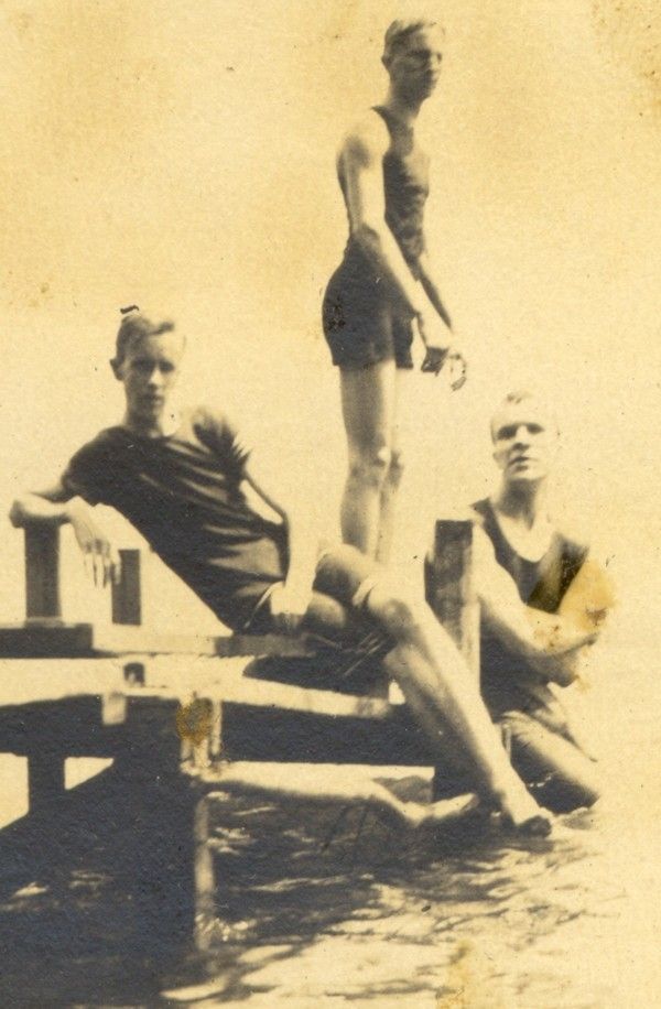 Three bathing beauties