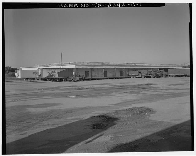 1. General oblique view of north and east sides, view to...