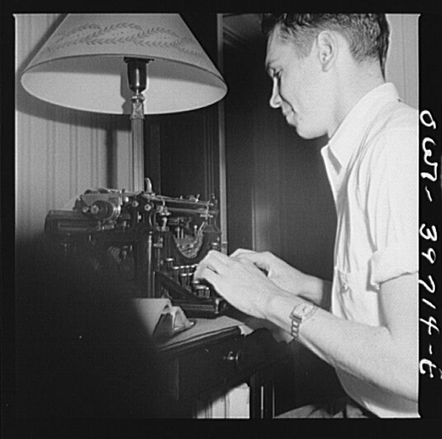 Washington, D.C. Walter Spangenberg, a student at Woodrow...