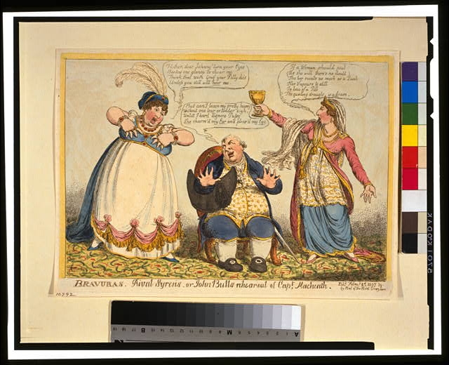 Bravuras--Rival syrens--or John-Bulls rehearsal of Capt....
