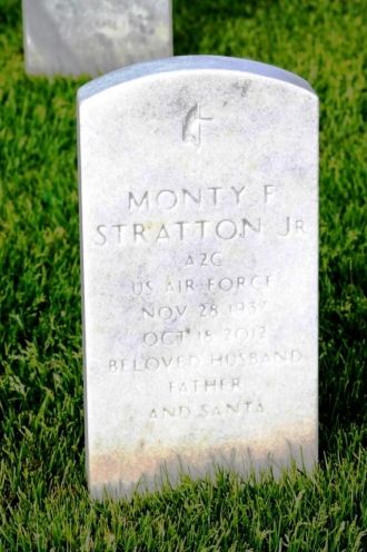 Monty F Stratton Jr Gravesite