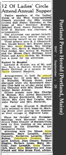 Constance Ann Greaney-Kilroy--Portland Press Herald (Portland, Maine)(26SEP1947)