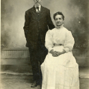William C. Milroy and his second wife Ada Hyde