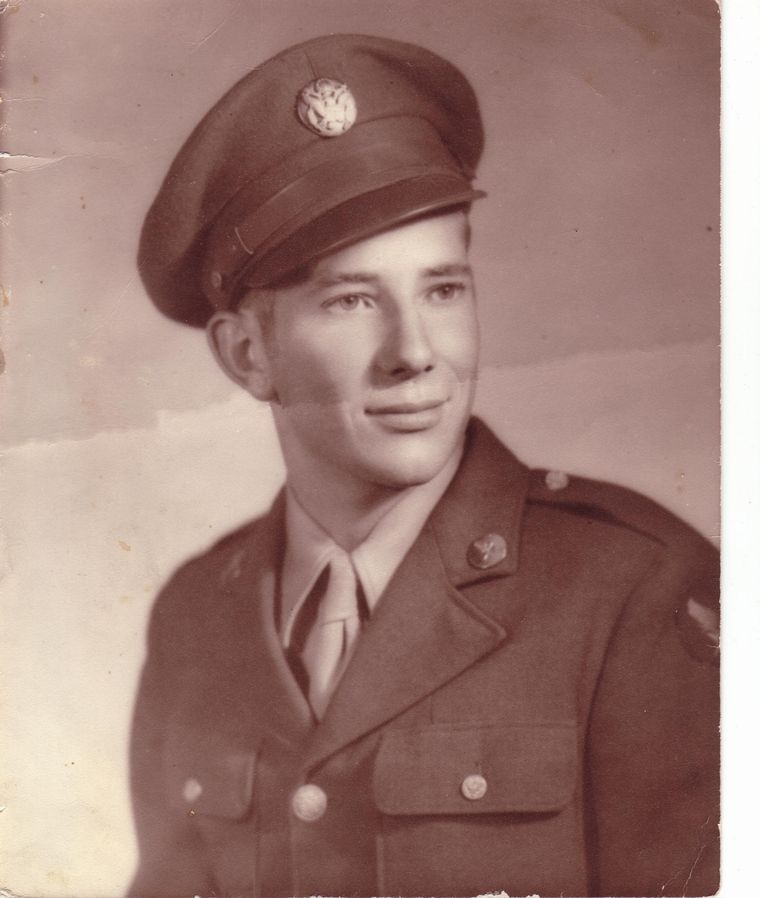 Loy Glenn Morris Military Photo 1944